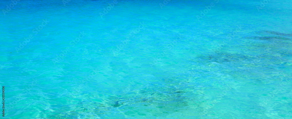 Caribbean sea background.