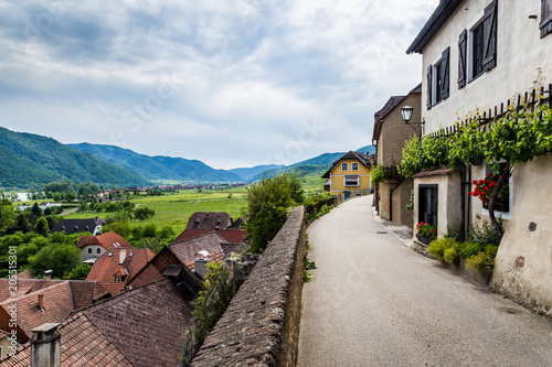 Weissenkirchen in der Wachau, a town in the district of Krems-Land in Lower Austria, Wachau Valley, Austria