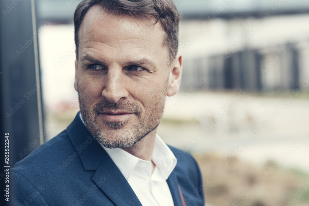 Portrait of confident businessman Portrait of confident businessman