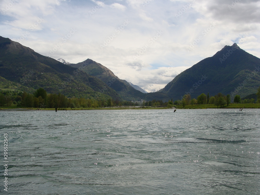 Paysage des pyrénées