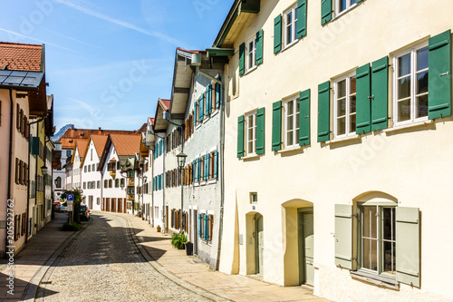 old town of fuessen in bavaria