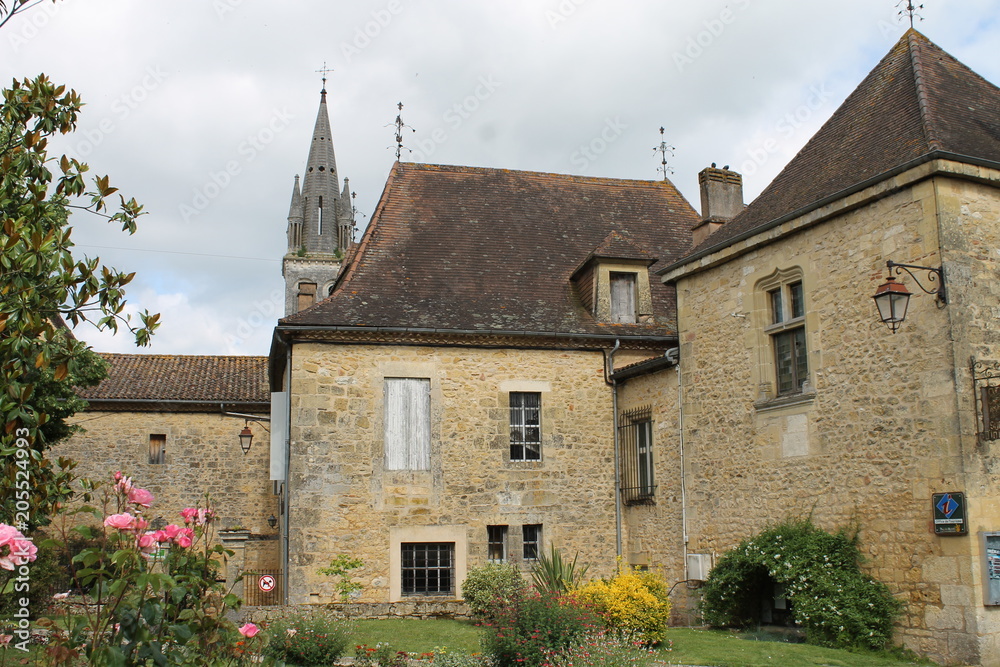 Obraz premium Village lalinde dordogne