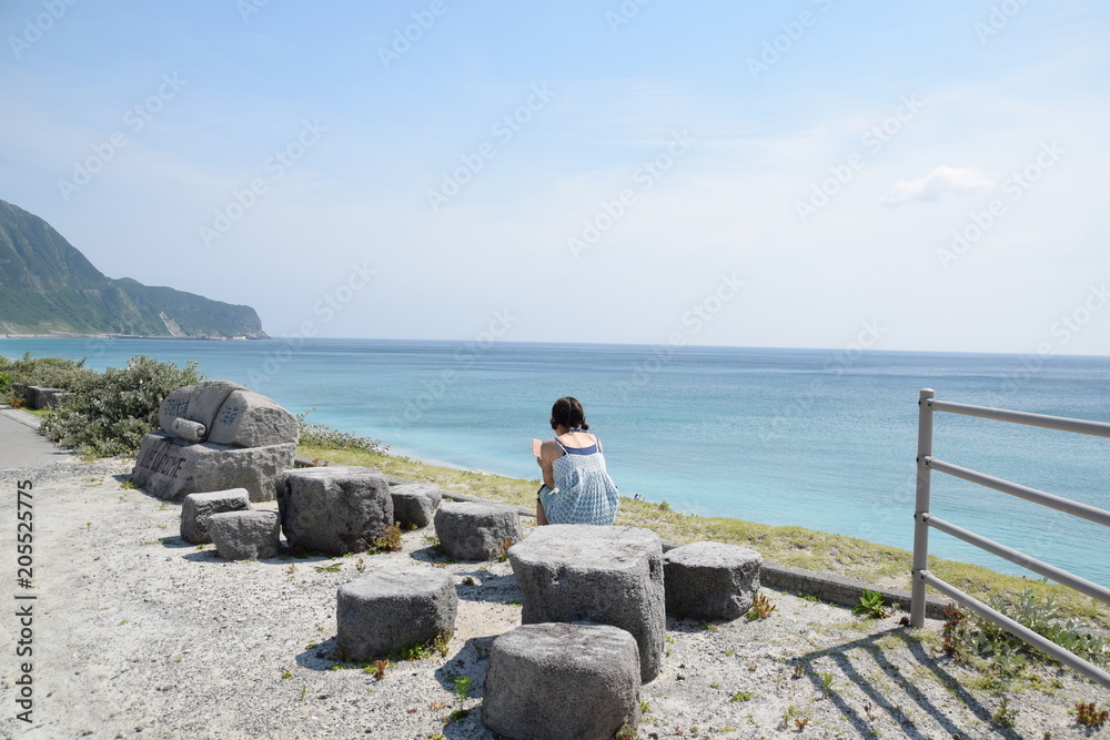 新島 羽伏浦海岸 新島 羽伏浦海岸
