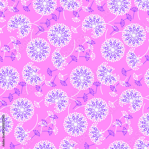 Bright geometric style dand...