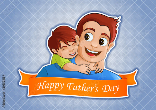 Happy Father's Day greetings background