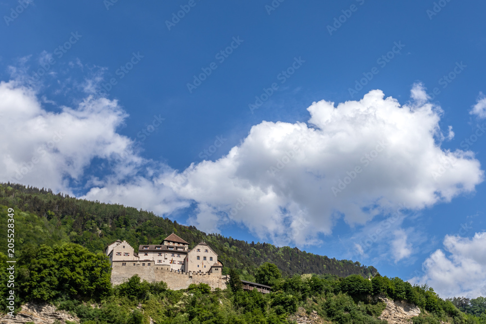 Gutenberg Castle in Vaduz, Liechtenstein.
