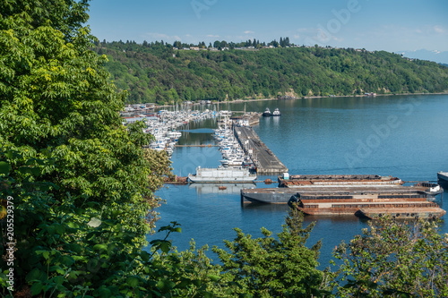 Wallpaper Mural Barges And Marina Torontodigital.ca