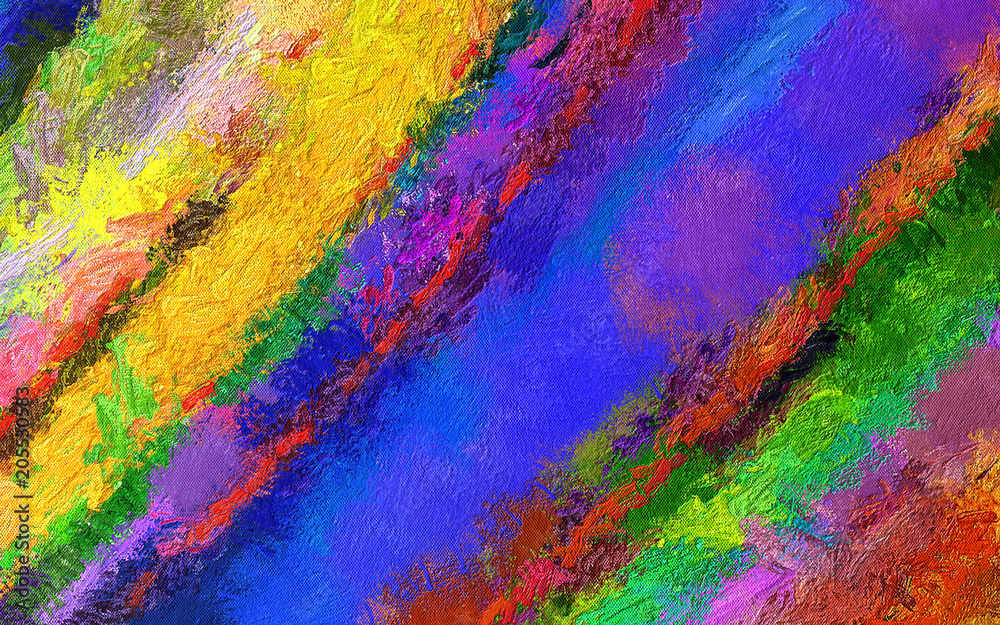 Modern painting artwork. Oil on canvas. Abstract art texture. Background template for banners, postcards, posters or wallpapers and textile printing. Pattern for design creative printed matter.