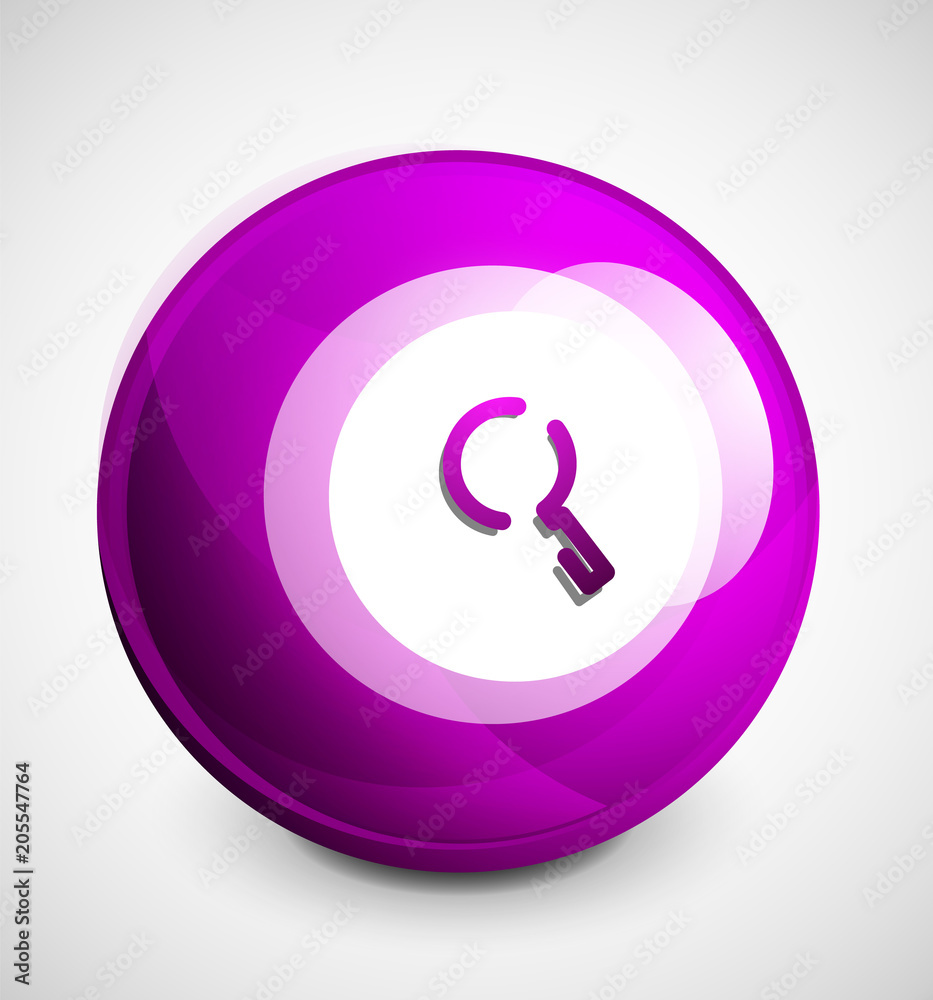 Search magnifyier web button, magnify icon. Modern magnifying glass sign, web site design or mobile app Search magnifyier web button, magnify icon. Modern magnifying glass sign, web site design or mobile app
