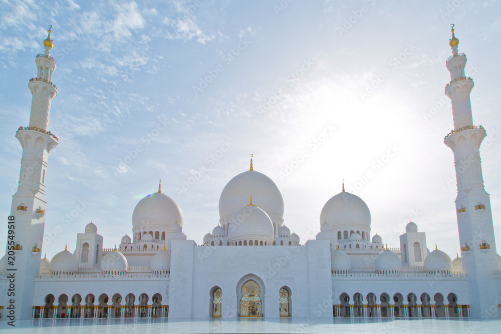 Obraz premium Moschee Abu dhabi