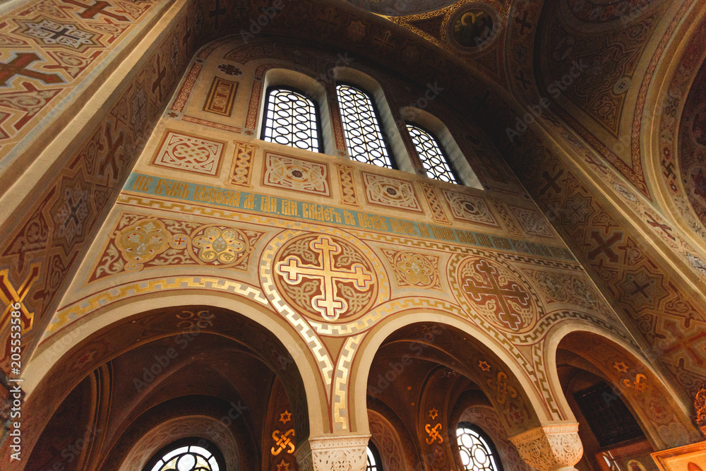 Orthodox church interior