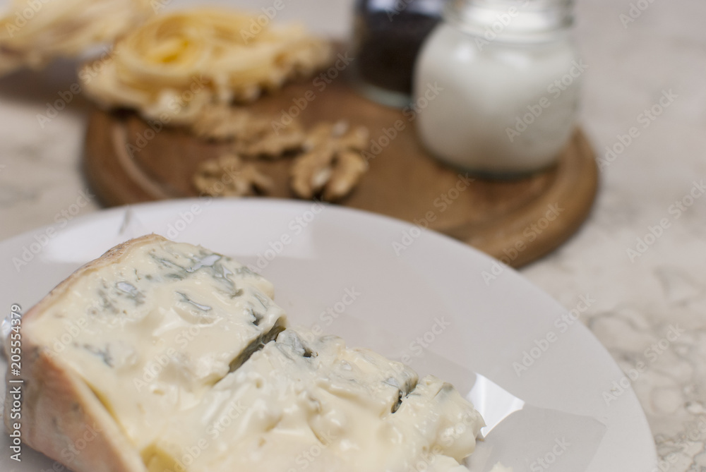 Typical Italian Gorgonzola Cheese