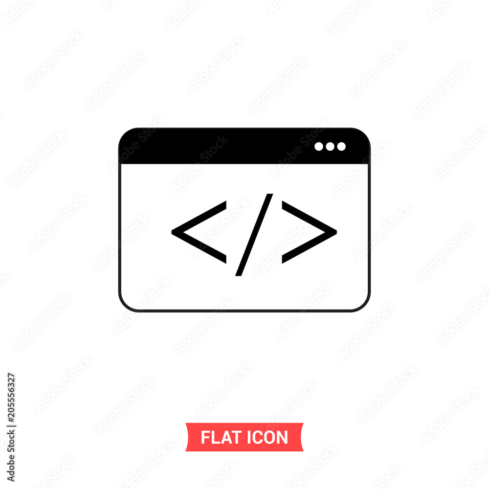 Code vector icon, arrow symbol. Flat sign illustration for web or mobile app Code vector icon, arrow symbol. Flat sign illustration for web or mobile app