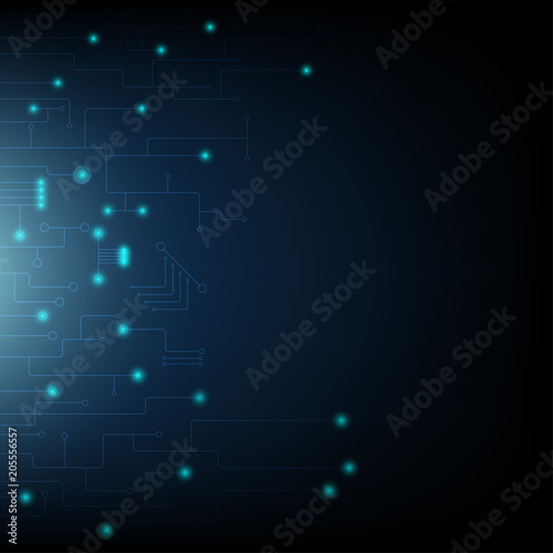 technology digital abstract background © prat