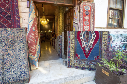 Turkey / Antalya, May 16th 2018, Antalya Kaleici Traditional carpet shop © Esin Deniz