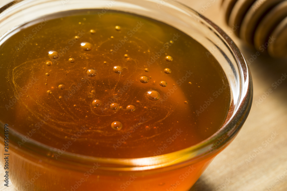 Raw Dark Organic BuckWheat Honey Raw Dark Organic BuckWheat Honey