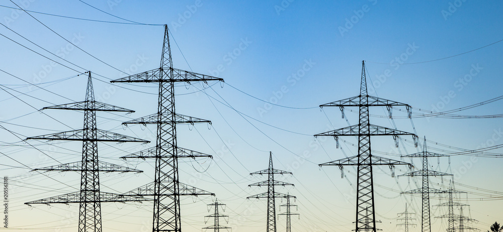 electrical power plant in beautiful colorful meadow electrical power plant in beautiful colorful meadow