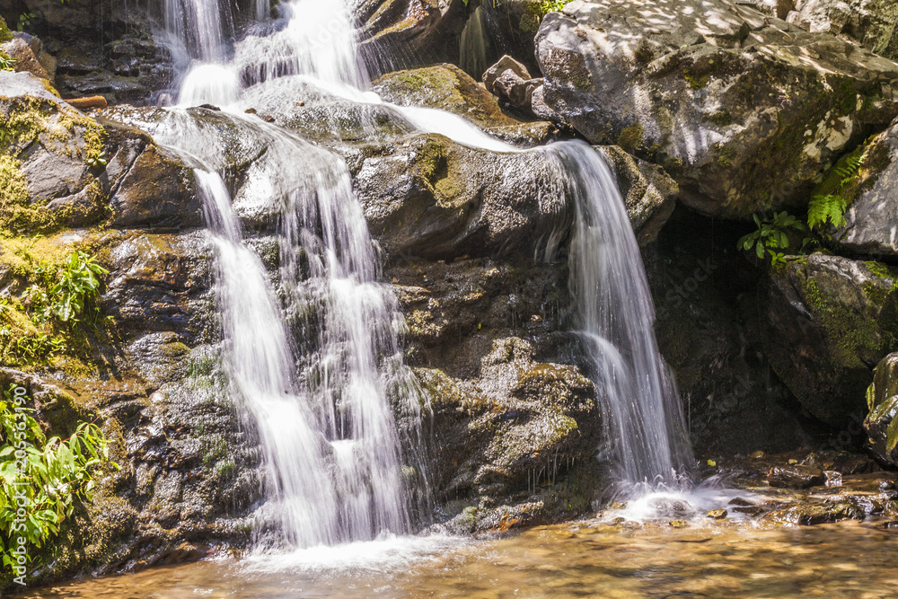 Fototapeta beautiful natural waterfall