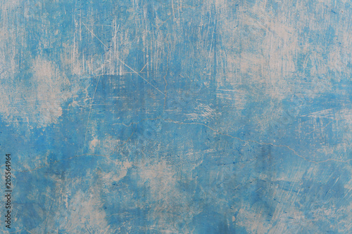 Concrete texture dirty Whitewashed blue color.