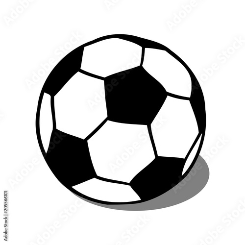 Football  soccer ball illustration
