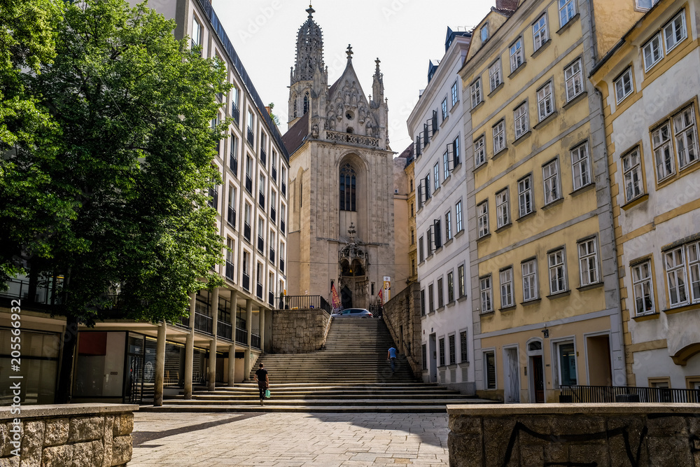 Naklejka premium Maria am Gestaade, Kirche, Wien 2018