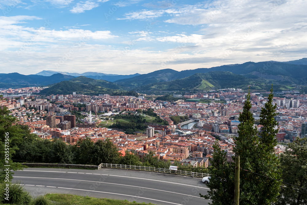 Spanien - Baskenland - Bilbao - Mirador del Monte Artxanda
