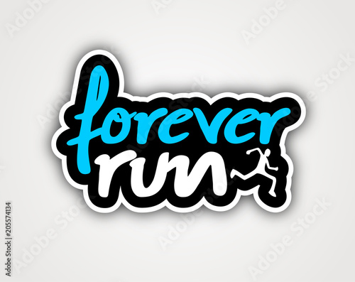 Forever run icon