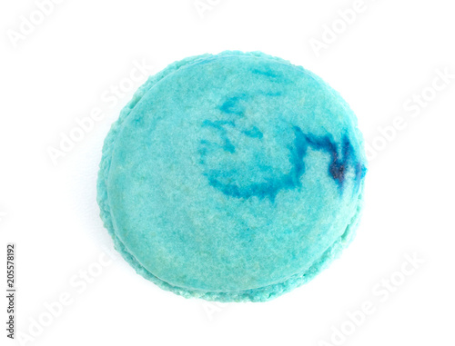 Colorful French Macaron Sandwich Cookie