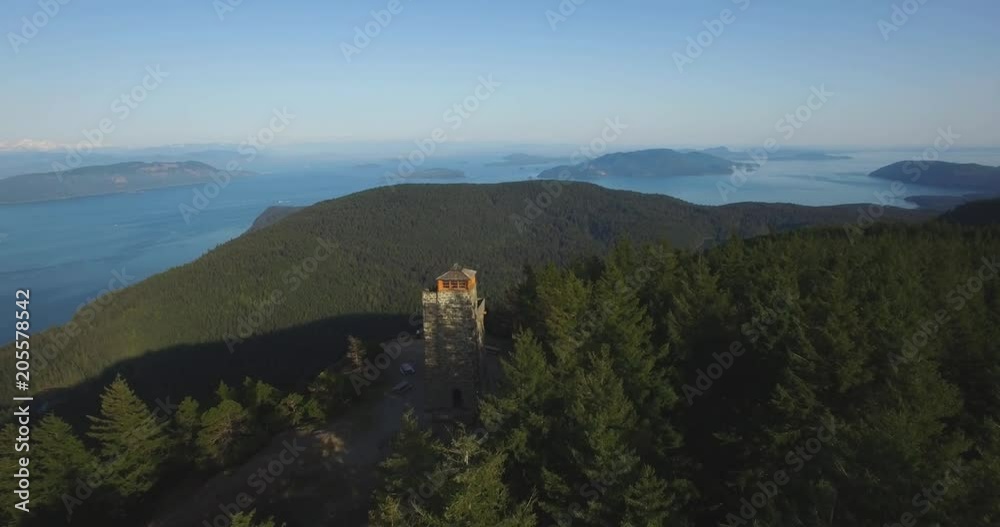 Orcas Island - Mt. Constitution - Fire tower - San Juan Islands