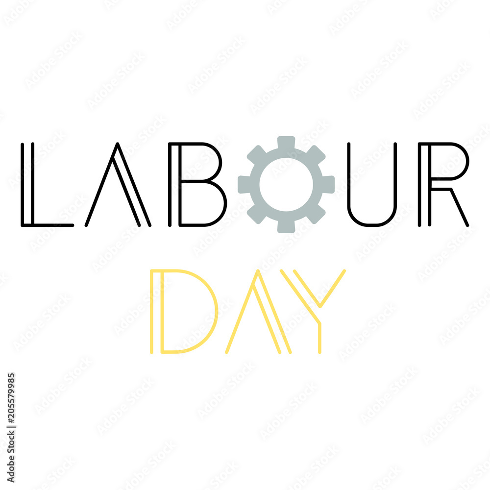 Fototapeta premium Happy Work Day