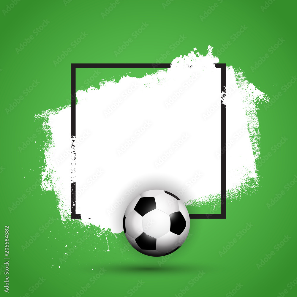 Obraz premium Grunge football / soccer background