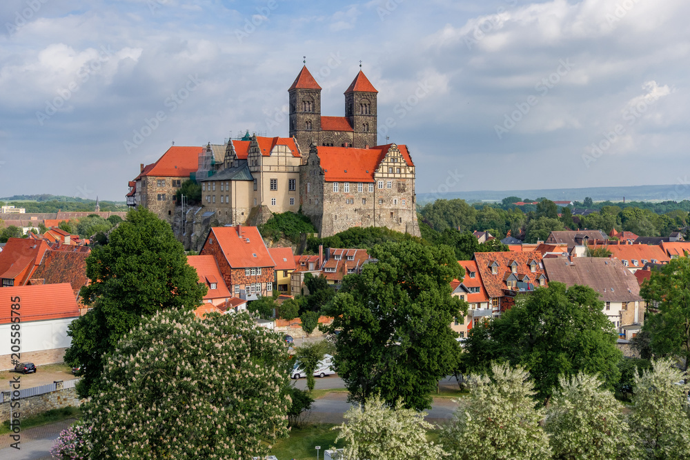 historische Altstadt von Quedlinburg Harz