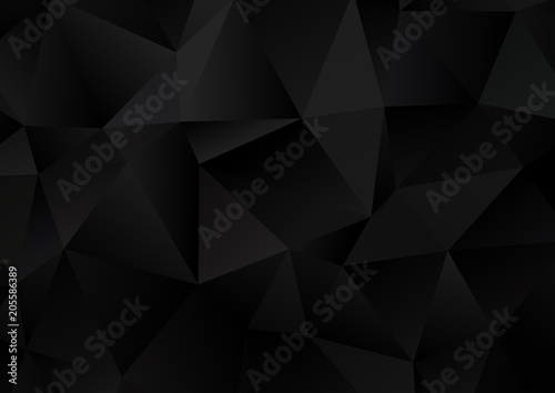 Dark low poly background