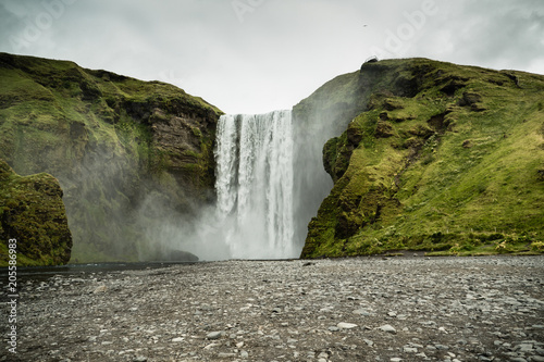 Skogafoss Waterfalls in Iceland