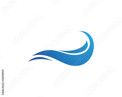 Free Download Water Wave symbol and icon Logo Template - GFXLoad
