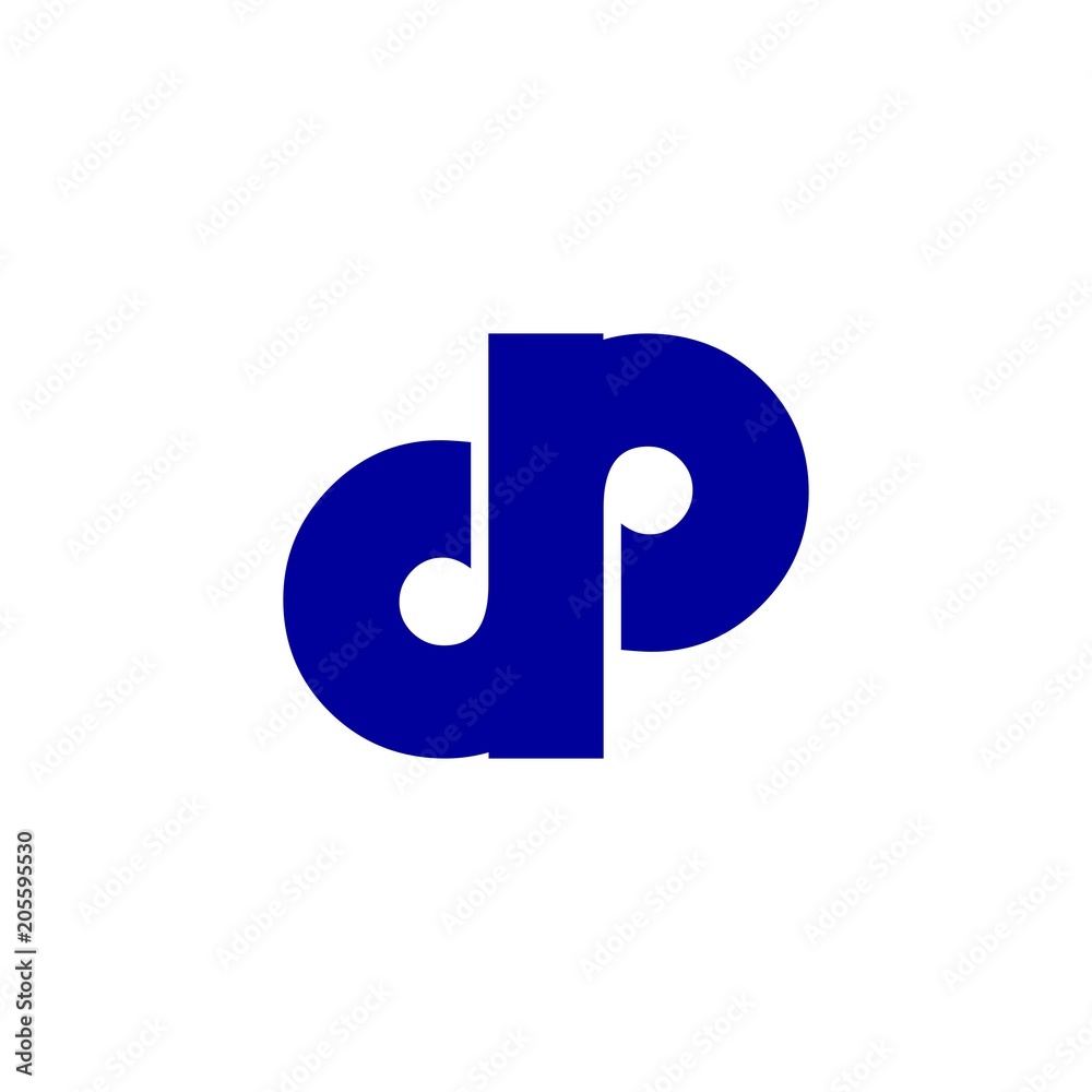 clourfull letter dp logo vector clourfull letter dp logo vector