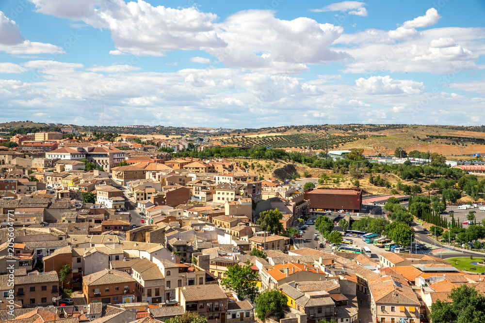 View from above of Toledo