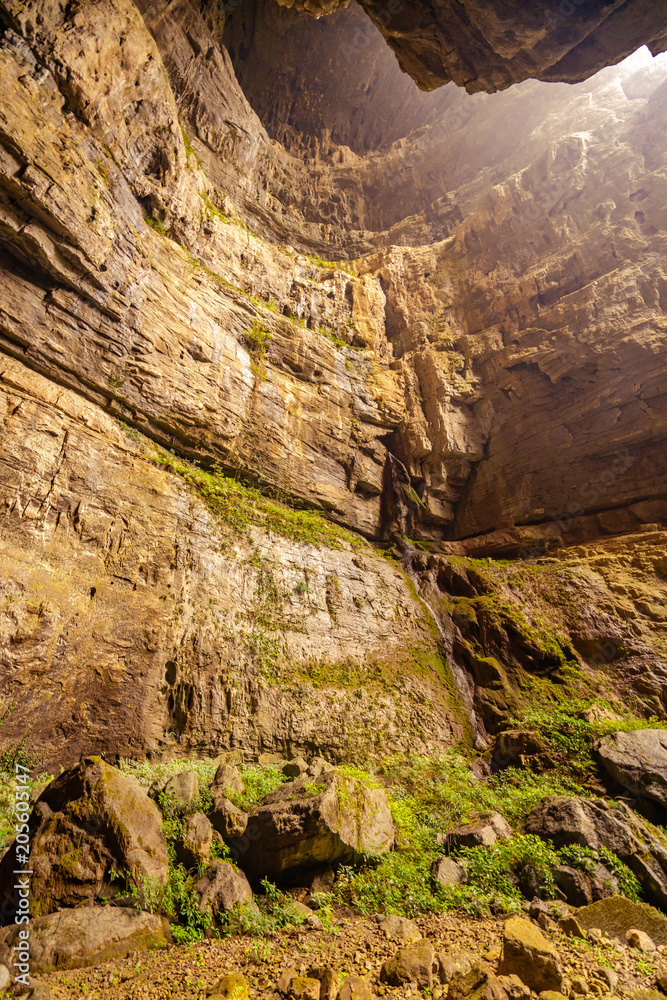 Obraz premium Sanqiao scenic spot, wulong tiankeng, sichuan province, China
