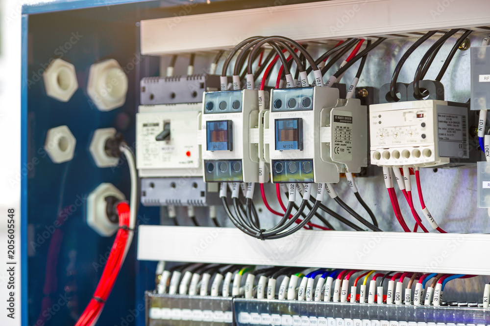 Inverter controller drive or Automatic electrical connector located