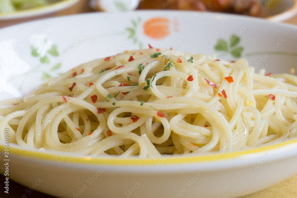 スパゲティ ペペロンチーノ スパゲティ ペペロンチーノ