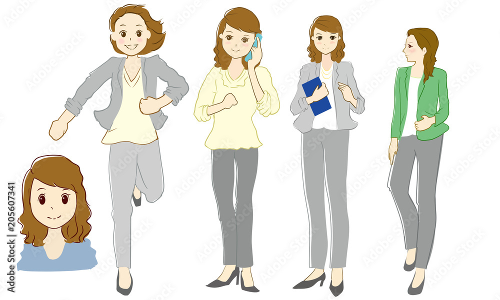 女性ポーズ 女性ポーズ