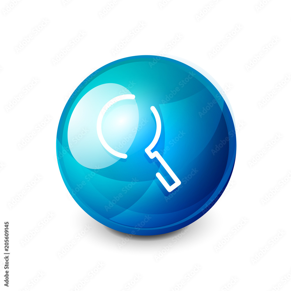Search magnifyier web button, magnify icon. Modern magnifying glass sign, web site design or mobile app Search magnifyier web button, magnify icon. Modern magnifying glass sign, web site design or mobile app