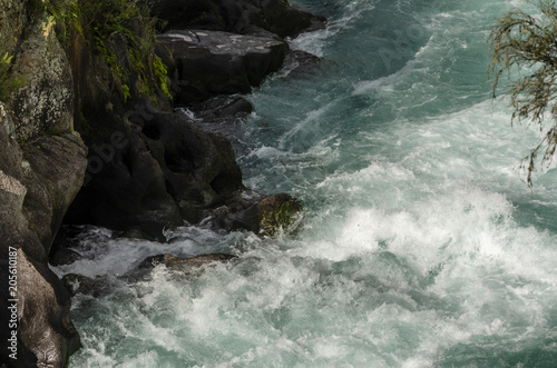 Aratiatia Dam on the Waikato River, New Zealand