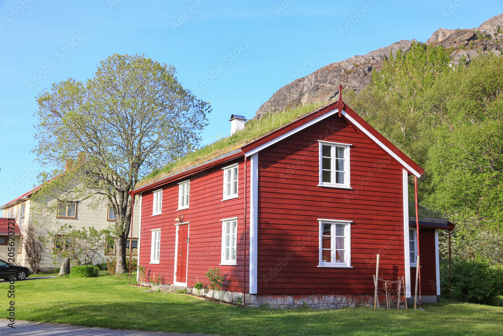 Old farm house in Northern Norway