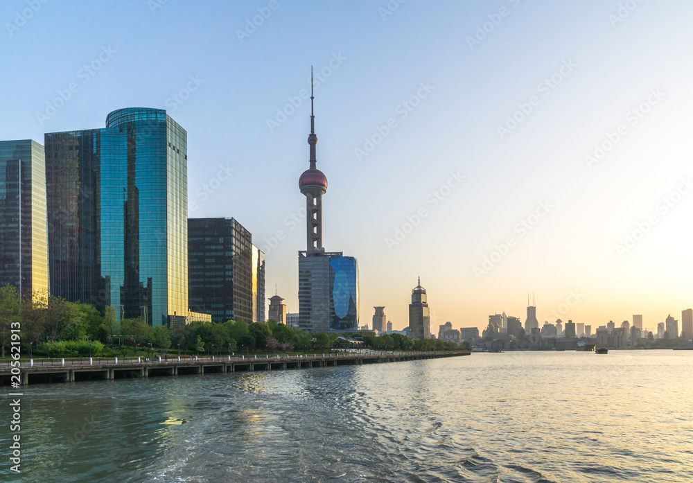 Obraz premium panoramic city skyline