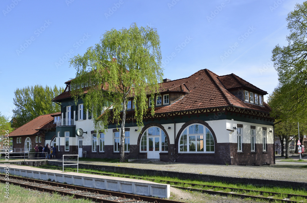 Bahnhof der Museumsbahn Karoline in Geesthacht Bahnhof der Museumsbahn Karoline in Geesthacht