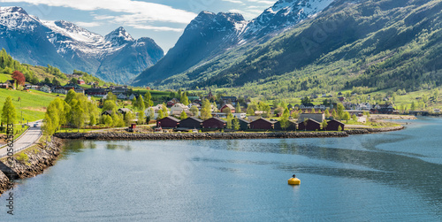 Bild auf Leinwand Norway - Olden