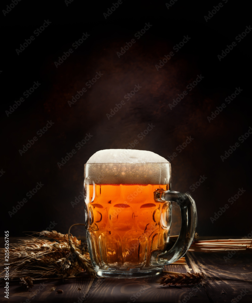 Beer in mug