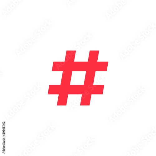 hashtag