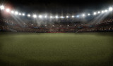 american football soccer stadium 3D rendering